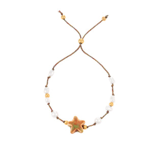 Starfish Pearl Bracelet
