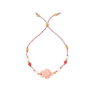 Pink walrus bracelet