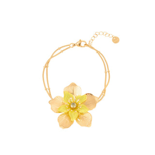 Flower double-layer bracelet