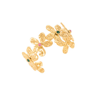 Flower Gemstone Bracelet