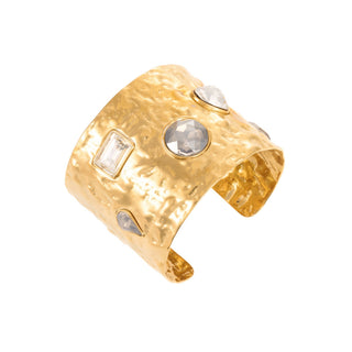 White zircon bracelet