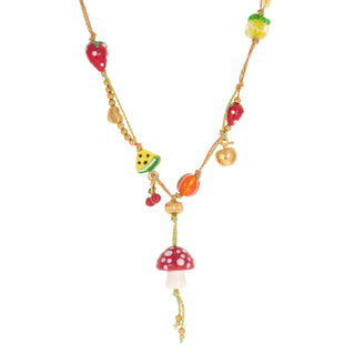 Fruit Mushroom Necklace