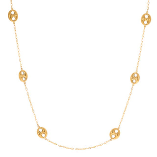Pig nose necklace